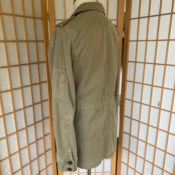 Banana Republic Green Utility Jacket SZ S - Picture 7 of 12